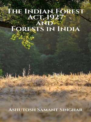 cover image of The Indian Forest Act